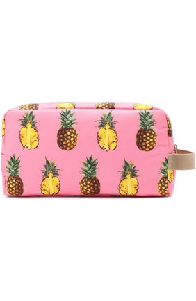 Женская розовая косметичка из принтованного нейлона Dolce & Gabbana, арт. 0116/BI0974/AG154 купить в ЦУМ | Фото №1 Косметичка из принтованного нейлона Dolce & Gabbana розовая | Фото №1