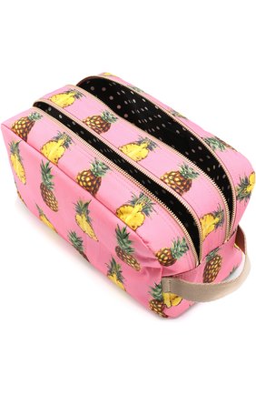 Женская розовая косметичка из принтованного нейлона Dolce & Gabbana, арт. 0116/BI0974/AG154 купить в ЦУМ | Фото №3 Косметичка из принтованного нейлона Dolce & Gabbana розовая | Фото №3