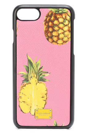 Кожаный чехол для iPhone 7 с принтом Dolce & Gabbana, цвет , арт. 0116/BI2235/AC993 в ЦУМ | Фото №1 Кожаный чехол для iPhone 7 с принтом Dolce & Gabbana | Фото №1