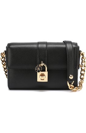 Сумка Dolce Soft Dolce & Gabbana, черного цвета, арт. 0116/BB6282/AC176 в ЦУМ | Фото №1 Сумка Dolce Soft Dolce & Gabbana черного цвета | Фото №1