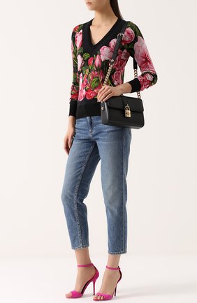 Сумка Dolce Soft Dolce & Gabbana, черного цвета, арт. 0116/BB6282/AC176 в ЦУМ | Фото №2 Сумка Dolce Soft Dolce & Gabbana черного цвета | Фото №2