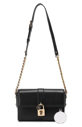 Сумка Dolce Soft Dolce & Gabbana, черного цвета, арт. 0116/BB6282/AC176 в ЦУМ | Фото №5 Сумка Dolce Soft Dolce & Gabbana черного цвета | Фото №5