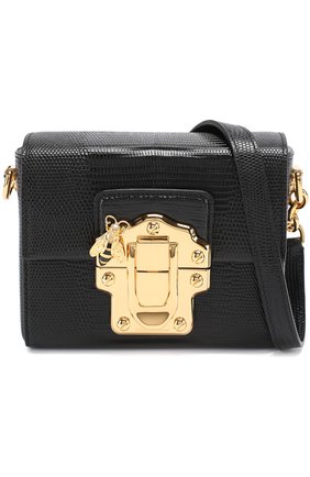 Сумка Lucia Dolce & Gabbana, черного цвета, арт. 0116/BB6288/AC231 в ЦУМ | Фото №1 Сумка Lucia Dolce & Gabbana черного цвета | Фото №1