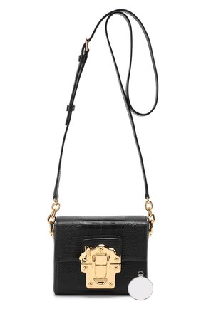 Сумка Lucia Dolce & Gabbana, черного цвета, арт. 0116/BB6288/AC231 в ЦУМ | Фото №5 Сумка Lucia Dolce & Gabbana черного цвета | Фото №5