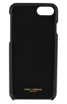 Кожаный чехол для iPhone 7 с принтом и декором Dolce & Gabbana, цвет , арт. 0116/BI2235/AI030 в ЦУМ | Фото №2 Кожаный чехол для iPhone 7 с принтом и декором Dolce & Gabbana | Фото №2