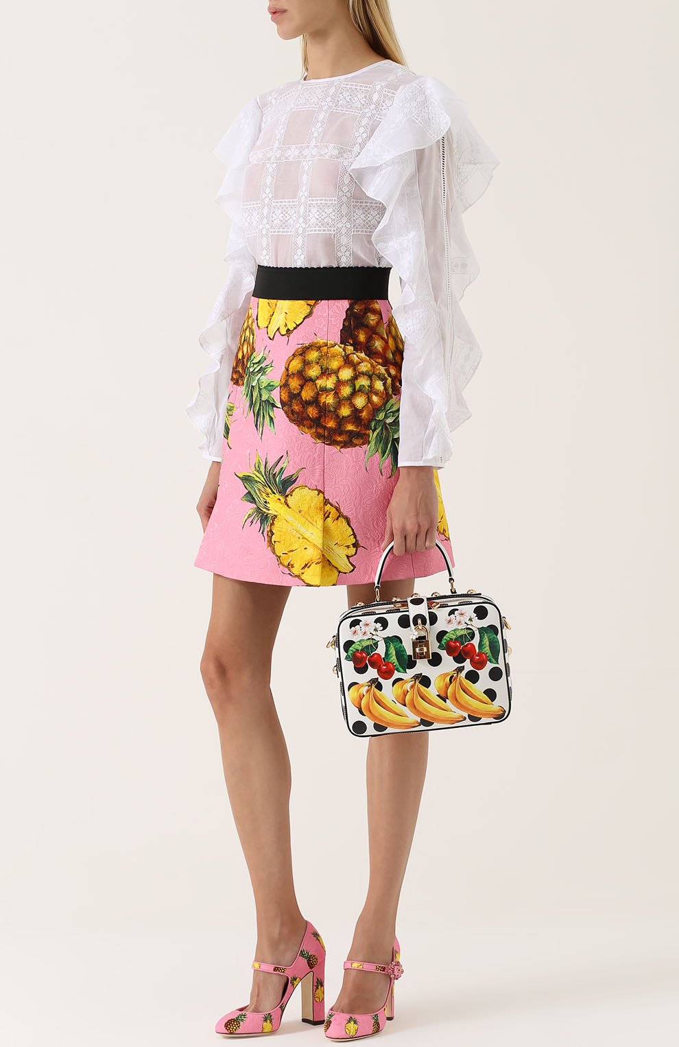 Женская сумка dolce soft с принтом DOLCE & GABBANA разноцветная цвета, арт. 0116/BB5954/AC993 купить в ЦУМ | Фото №2 Сумка Dolce Soft с принтом Dolce & Gabbana разноцветная цвета | Фото №2