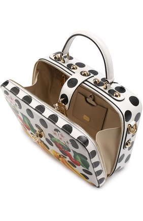 Женская сумка dolce soft с принтом DOLCE & GABBANA разноцветная цвета, арт. 0116/BB5954/AC993 купить в ЦУМ | Фото №4 Сумка Dolce Soft с принтом Dolce & Gabbana разноцветная цвета | Фото №4