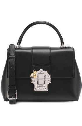 Женская сумка lucia small DOLCE & GABBANA черная цвета, арт. 0116/BB6312/AC954 купить в ЦУМ | Фото №1 Сумка Lucia small Dolce & Gabbana черная цвета | Фото №1