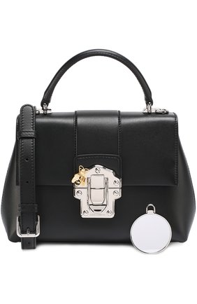 Женская сумка lucia small DOLCE & GABBANA черная цвета, арт. 0116/BB6312/AC954 купить в ЦУМ | Фото №6 Сумка Lucia small Dolce & Gabbana черная цвета | Фото №6