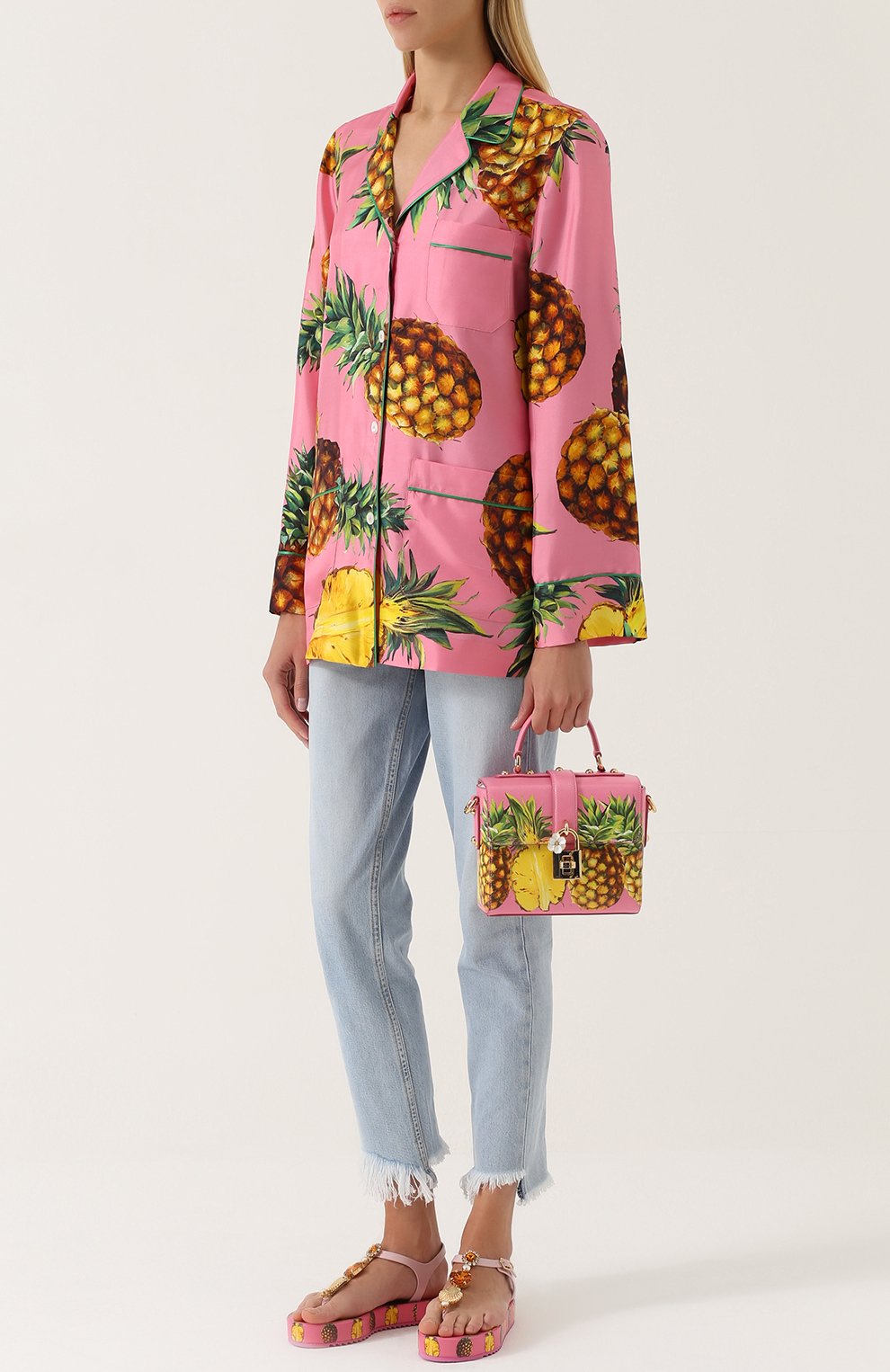 Женская сумка dolce soft с принтом DOLCE & GABBANA розовая цвета, арт. 0116/BB6284/AC993 купить в ЦУМ | Фото №2 Сумка Dolce Soft с принтом Dolce & Gabbana розовая цвета | Фото №2
