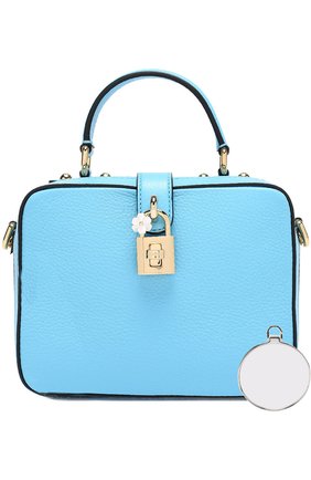Женская сумка rosaria DOLCE & GABBANA голубая цвета, арт. 0116/BB5953/AC176 купить в ЦУМ | Фото №6 Сумка Rosaria Dolce & Gabbana голубая цвета | Фото №6