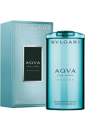 Мужского шампунь и гель для душа aqva marine (200ml) BVLGARI бесцветного цвета по цене 2770 руб., арт. 91526BVL | Фото 2 Мужского шампунь и гель для душа aqva marine (200ml) BVLGARI бесцветного цвета, арт. 91526BVL | Фото 2 (Статус проверки: Проверена категория)