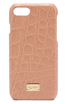 Чехол для iPhone 7 из кожи крокодила Dolce & Gabbana, цвет , арт. 0116/BI2237/A2123 в ЦУМ | Фото №1 Чехол для iPhone 7 из кожи крокодила Dolce & Gabbana | Фото №1