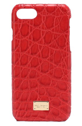 Чехол для iPhone 7 из кожи крокодила Dolce & Gabbana, цвет , арт. 0116/BI2237/A2123 в ЦУМ | Фото №1 Чехол для iPhone 7 из кожи крокодила Dolce & Gabbana | Фото №1