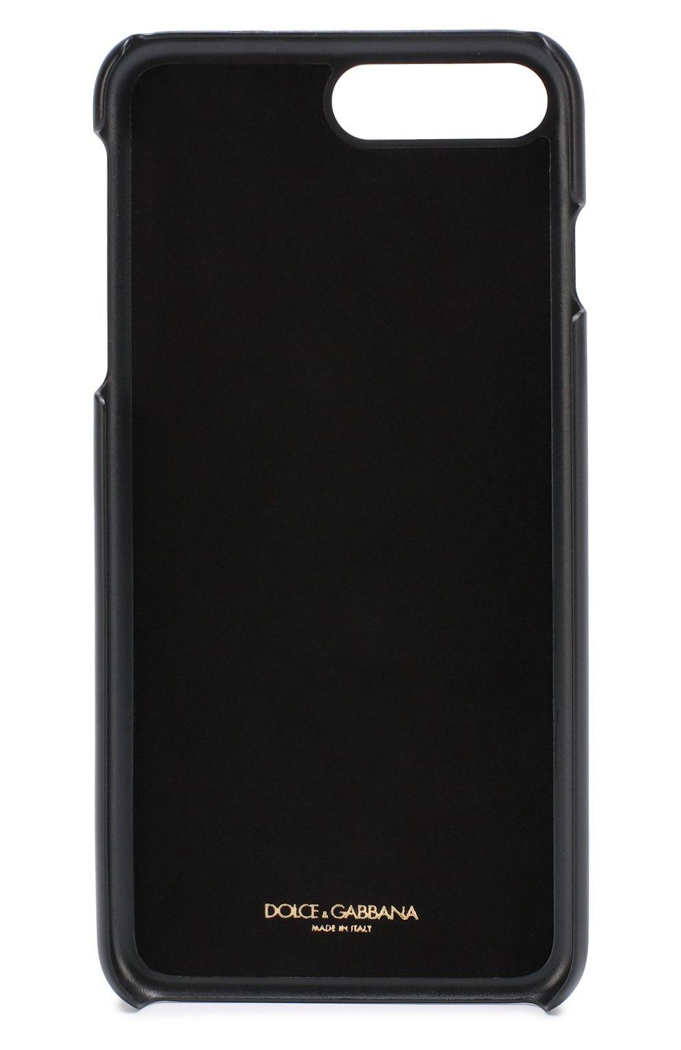 Кожаный чехол для iPhone 7 Plus с принтом и декором Dolce & Gabbana, цвет , арт. 0116/BI2236/AI000 в ЦУМ | Фото №2 Кожаный чехол для iPhone 7 Plus с принтом и декором Dolce & Gabbana | Фото №2