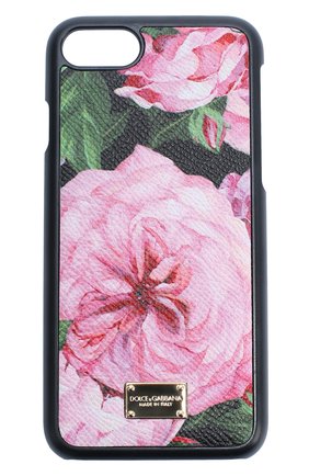 Кожаный чехол для iPhone 7 с принтом Dolce & Gabbana, цвет , арт. 0116/BI2235/AC826 в ЦУМ | Фото №1 Кожаный чехол для iPhone 7 с принтом Dolce & Gabbana | Фото №1