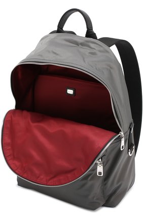Мужской серый рюкзак vulcano с аппликацией dg family Dolce & Gabbana, арт. 0115/BM1419/AG045 купить в ЦУМ | Фото №4 рюкзак Vulcano с аппликацией DG Family Dolce & Gabbana серый | Фото №4