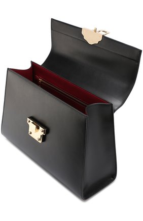 Женская сумка lucia DOLCE & GABBANA черная цвета, арт. 0116/BB6295/AC907 купить в ЦУМ | Фото №4 Сумка Lucia Dolce & Gabbana черная цвета | Фото №4