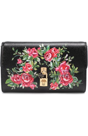 Сумка Dolce Pochette с принтом | Фото №1 Сумка Dolce Pochette с принтом | Фото №1