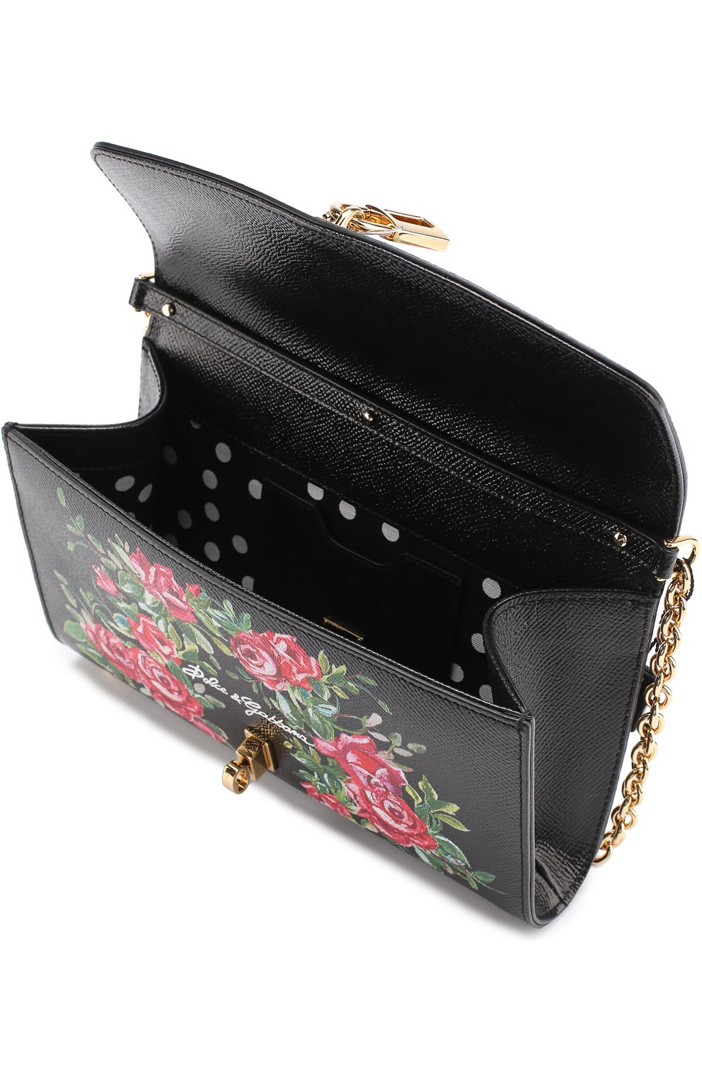Сумка Dolce Pochette с принтом | Фото №4 Сумка Dolce Pochette с принтом | Фото №4