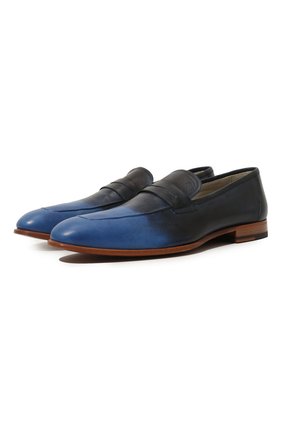 Мужские кожаные пенни-лоферы KITON синего цвета по цене 129000 руб., арт. USSBASQ/N00327 | Фото 1 Мужские кожаные пенни-лоферы KITON синего цвета, арт. USSBASQ/N00327 | Фото 1 (Материал внутренний: Натуральная кожа; Статус проверки: Проверена категория, Проверено; Стили: Кэжуэл; Материал внешний: Кожа)