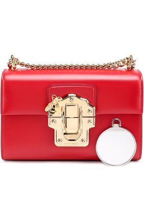 Сумка Lucia Dolce & Gabbana, красного цвета, арт. 0116/BB6297/AC907 в ЦУМ | Фото №6 Сумка Lucia Dolce & Gabbana красного цвета | Фото №6