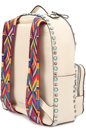 Рюкзак Guitar Rockstud Rolling с вышитыми лямками | Фото №2 Рюкзак Guitar Rockstud Rolling с вышитыми лямками | Фото №2