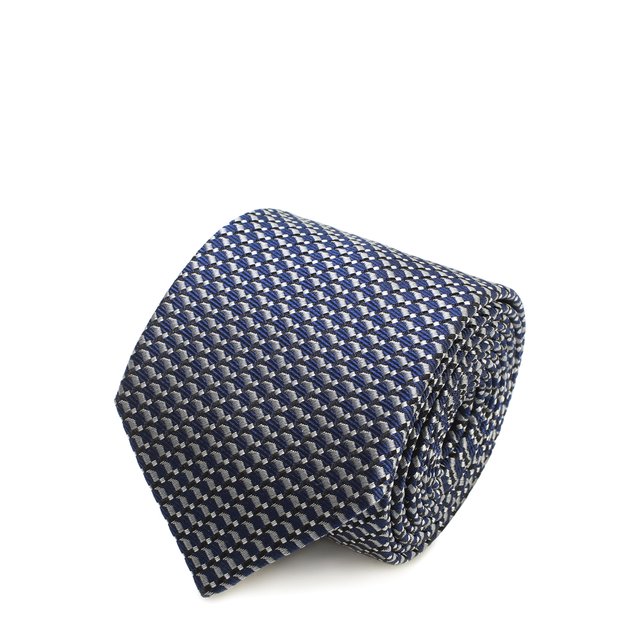 Шелковый галстук с узором Lanvin 2040373