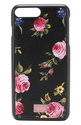 Кожаный чехол для iPhone 7 Plus с принтом Dolce & Gabbana, цвет , арт. 0116/BI2236/AI228 в ЦУМ | Фото №1 Кожаный чехол для iPhone 7 Plus с принтом Dolce & Gabbana | Фото №1