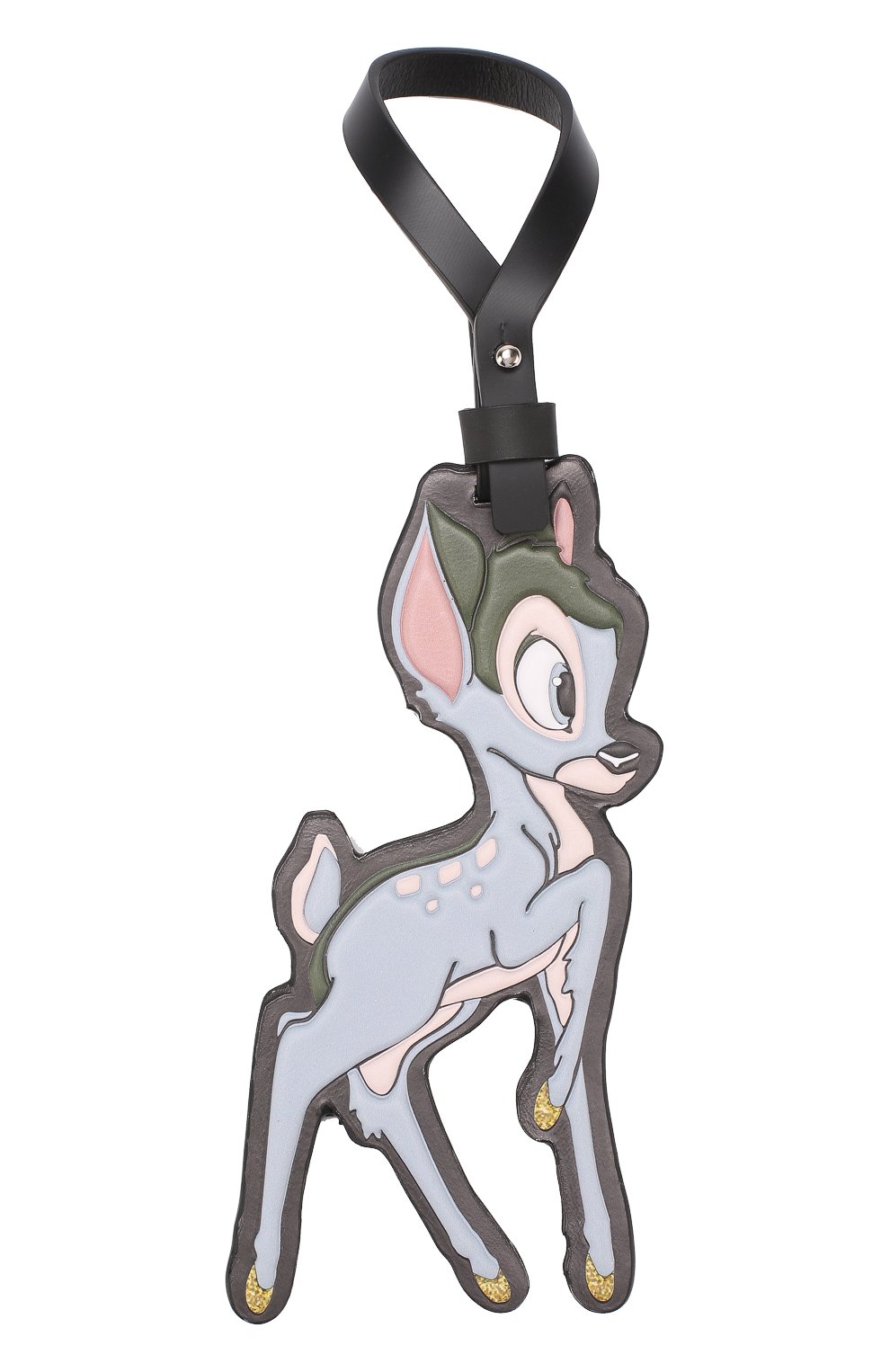 Кожаный брелок для сумки Bambi | Фото №1