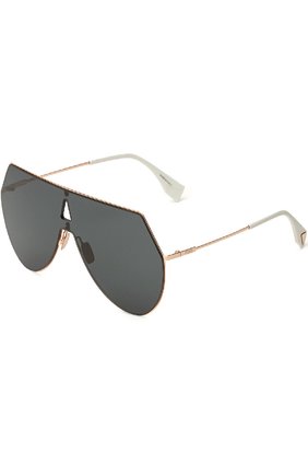Женские солнцезащитные очки FENDI черного цвета по цене 25250 руб., арт. 0193 DDB | Фото 1 Женские солнцезащитные очки FENDI черного цвета, арт. 0193 DDB | Фото 1