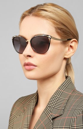 Женские черные солнцезащитные очки BVLGARI, арт. 6083-20188G купить в ЦУМ | Фото №1 Солнцезащитные очки BVLGARI черные | Фото №1