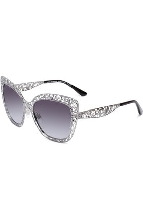 Женские серые солнцезащитные очки Dolce & Gabbana, арт. 2164-04/8G купить в ЦУМ | Фото №1 Солнцезащитные очки Dolce & Gabbana серые | Фото №1