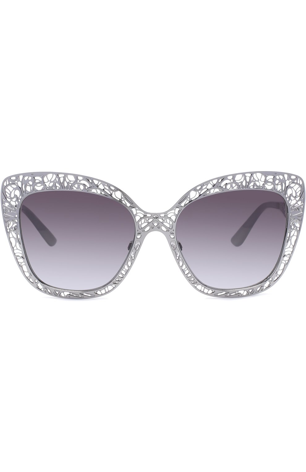 Женские серые солнцезащитные очки Dolce & Gabbana, арт. 2164-04/8G купить в ЦУМ | Фото №3 Солнцезащитные очки Dolce & Gabbana серые | Фото №3
