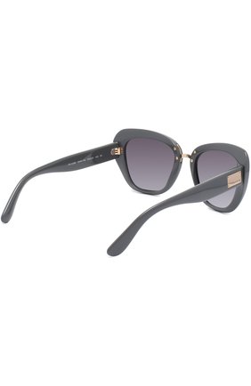 Женские серые солнцезащитные очки Dolce & Gabbana, арт. 4296-30908G купить в ЦУМ | Фото №4 Солнцезащитные очки Dolce & Gabbana серые | Фото №4
