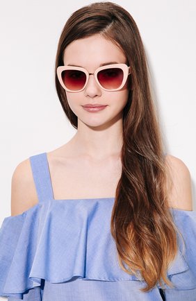 Женские бежевые солнцезащитные очки Dolce & Gabbana, арт. 4296-309513 купить в ЦУМ | Фото №2 Солнцезащитные очки Dolce & Gabbana бежевые | Фото №2
