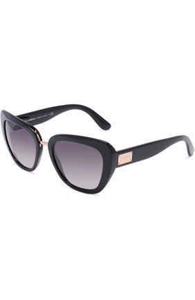 Женские черные солнцезащитные очки Dolce & Gabbana, арт. 4296-501/8G купить в ЦУМ | Фото №1 Солнцезащитные очки Dolce & Gabbana черные | Фото №1