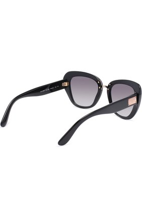 Женские черные солнцезащитные очки Dolce & Gabbana, арт. 4296-501/8G купить в ЦУМ | Фото №4 Солнцезащитные очки Dolce & Gabbana черные | Фото №4