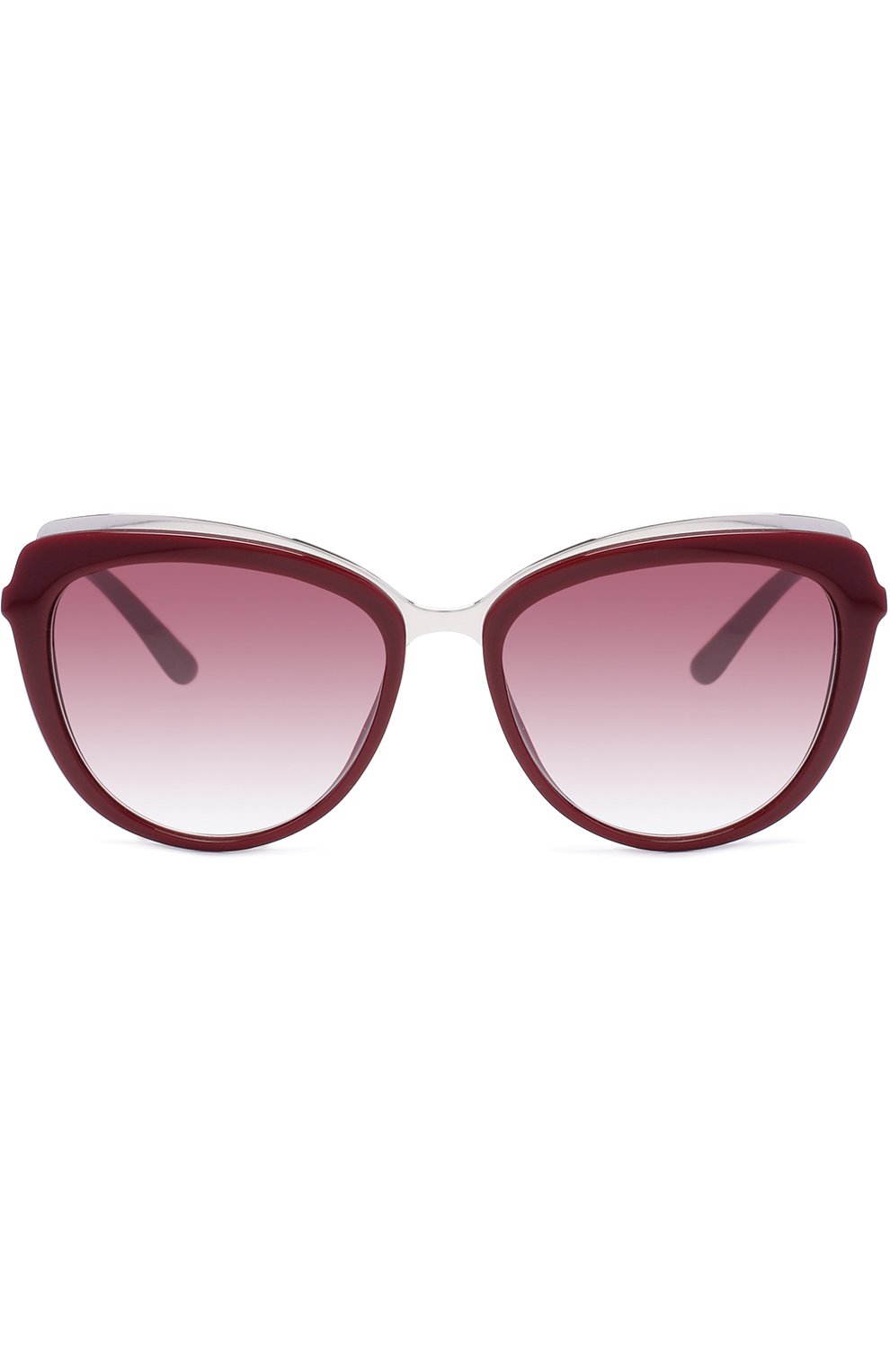 Женские бордовые солнцезащитные очки Dolce & Gabbana, арт. 4304-30918H купить в ЦУМ | Фото №3 Солнцезащитные очки Dolce & Gabbana бордовые | Фото №3