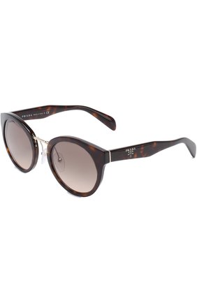 Женские солнцезащитные очки PRADA коричневого цвета по цене 17900 руб., арт. 05TS-2AU3D0 | Фото 1 Женские солнцезащитные очки PRADA коричневого цвета, арт. 05TS-2AU3D0 | Фото 1