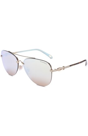 Женские серебряные солнцезащитные очки Tiffany & Co., арт. 3054B-602164 купить в ЦУМ | Фото №1 Солнцезащитные очки Tiffany & Co. серебряные | Фото №1