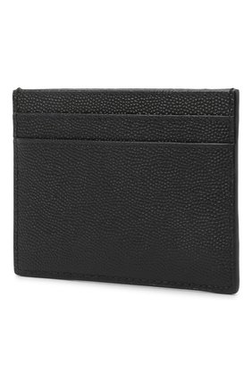 Мужской кожаный футляр для кредитных карт SAINT LAURENT черного цвета по цене 13900 руб., арт. 375946/BTY0N | Фото 2 Мужской кожаный футляр для кредитных карт SAINT LAURENT черного цвета, арт. 375946/BTY0N | Фото 2