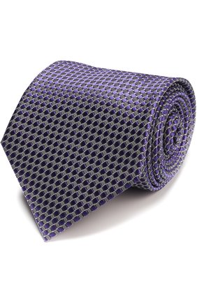 Шелковый галстук с узором