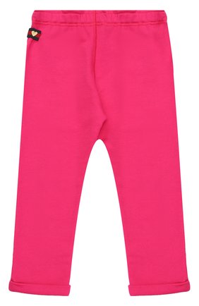 Детские брюки джерси с отворотами GUCCI розового цвета, арт. 458196/X5N29 | Фото 1 (Статус проверки: Проверена категория; Кросс-КТ НВ: Брюки)