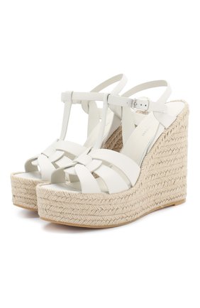 Кожаные босоножки Espadrilles | Фото №1 Кожаные босоножки Espadrilles | Фото №1