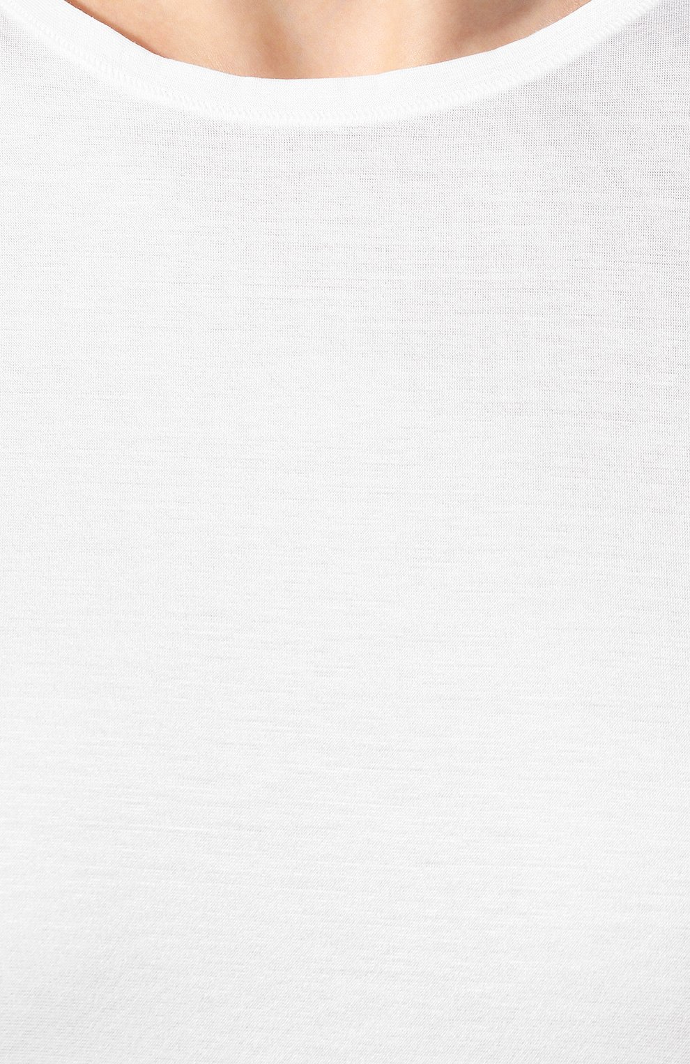 Мужская хлопковая футболка с круглым вырезом DEREK ROSE белого цвета, арт. 8000-LEWI001 | Фото 5 (Кросс-КТ: домашняя одежда; Рукава: Короткие; Длина (для топов): Удлиненные; Материал внешний: Хлопок; Мужское Кросс-КТ: Футболка-белье; Статус проверки: Проверена категория)