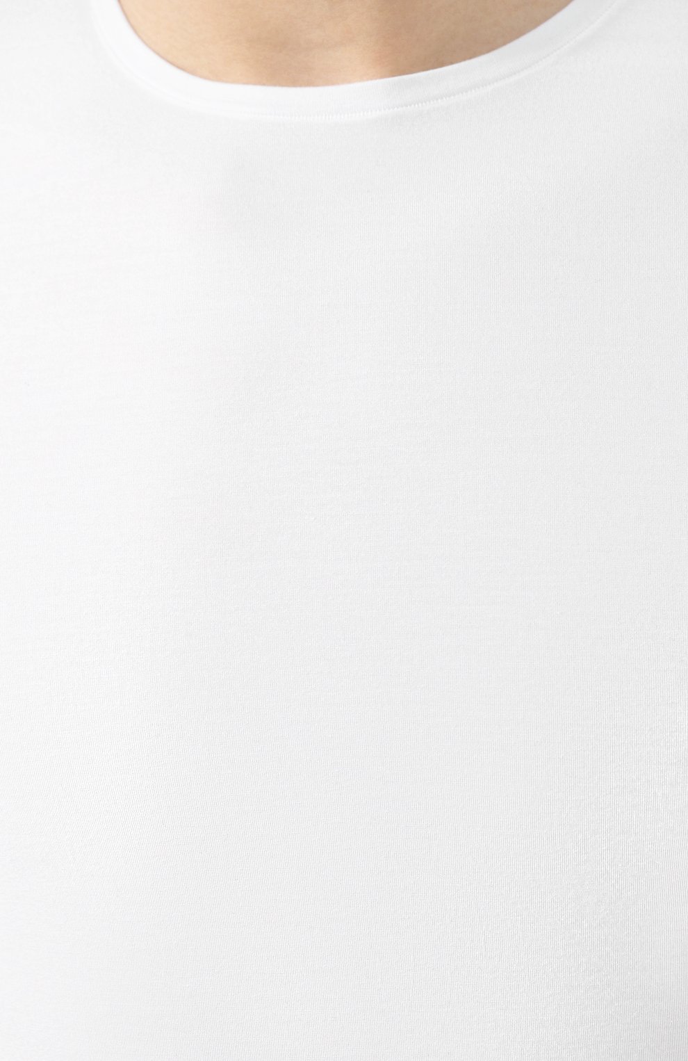 Мужская хлопковая футболка с круглым вырезом DEREK ROSE белого цвета, арт. 8005-JACK001 | Фото 5 (Кросс-КТ: домашняя одежда; Рукава: Короткие; Длина (для топов): Стандартные; Материал внешний: Хлопок; Мужское Кросс-КТ: Футболка-белье; Статус проверки: Проверена категория)