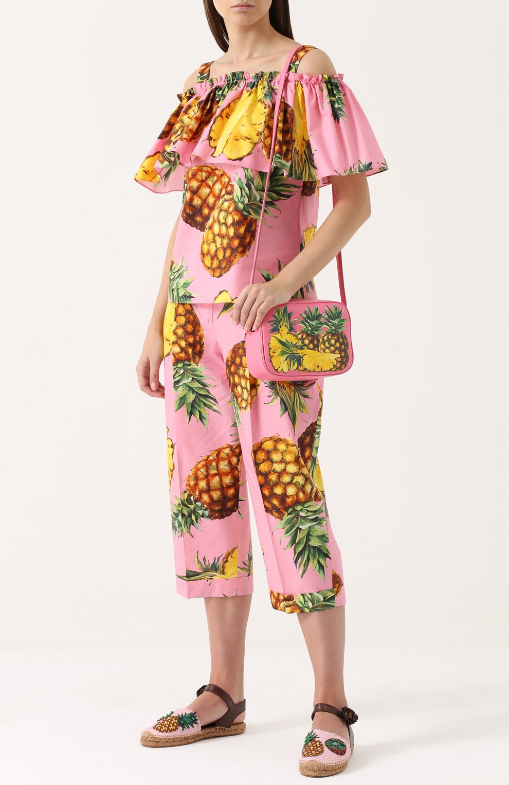 Женская сумка glam с принтом DOLCE & GABBANA розовая цвета, арт. 0116/BB6294/AC995 купить в ЦУМ | Фото №2 Сумка Glam с принтом Dolce & Gabbana розовая цвета | Фото №2