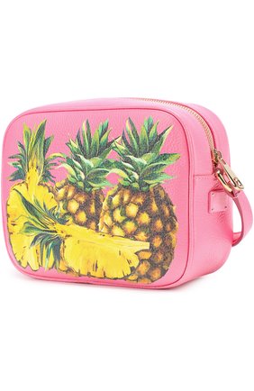 Женская сумка glam с принтом DOLCE & GABBANA розовая цвета, арт. 0116/BB6294/AC995 купить в ЦУМ | Фото №3 Сумка Glam с принтом Dolce & Gabbana розовая цвета | Фото №3