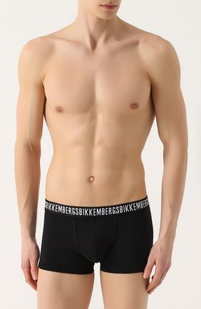 Мужские хлопковые боксеры с широкой резинкой DIRK BIKKEMBERGS черного цвета по цене 2750 руб., арт. B41300L10 | Фото 2 Мужские хлопковые боксеры с широкой резинкой DIRK BIKKEMBERGS черного цвета, арт. B41300L10 | Фото 2